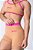 Short Bicolor Caramelo e Rosa - Weiv - Imagem 1