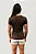 Camiseta Dry Poliamida Marrom - Imagem 2