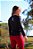 Camiseta de Treino Feminina Dry Manga Longa Murigú Basic Preta - Imagem 3
