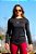 Camiseta de Treino Feminina Dry Manga Longa Murigú Basic Preta - Imagem 1