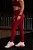 Legging de Treino Feminina Murigú Basic Fresh Bordô - Imagem 3
