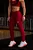 Legging de Treino Feminina Murigú Basic Fresh Bordô - Imagem 1
