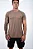 Camiseta Dry Poliamida Marrom - Imagem 1