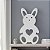 Pet Linha Decorativa em Acrílico - Coelho - Imagem 2