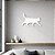 Placa Decorativa Gato 2 em Acrílico - Imagem 2