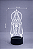Luminária Led 3D Santo Nossa Senhora de Fatima - Imagem 4