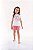 PIJAMA COM BLUSA E SHORT INFANTIL PARA MENINAS (BRANCO) UP BABY - Imagem 2