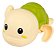 Brinquedo Infantil Bebe Criança Água Nada Ao Dar Corda Tartaruga  Pimpolho - Imagem 1