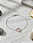 Pulseira Zircônia Rosa Claro em Prata 925 - Khlóris - Imagem 3