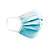 MÁSCARA DESCARTÁVEL TRIPLA AZUL COM ELÁSTICO - 50 UNIDADES - Imagem 2