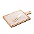 Conjunto 3 Peças para Queijo com Bandeja de Bambu e Faca Dourada e Tábua Terrazo 29x17x1,5cm - Imagem 2