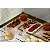 Conjunto 3 Peças para Queijo com Bandeja de Bambu e Faca Dourada e Tábua Terrazo 29x17x1,5cm - Imagem 4