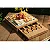 Conjunto 6 Peças para Queijo com Bandeja de Bambu e Tábua Ladrilho 23x23x4cm - Imagem 5