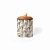 Pote com Tampa Versailles Matisse 9cm x 13,5cm - Imagem 1