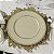 Sousplat Galles Hope Off-white - Imagem 2
