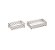 Kit Bandejas em Metal com Espelho Decorativas – Conjunto Elegante para Servir e Decorar 12024 - Imagem 1