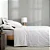 Jogo de Cama Buddemeyer Super King Damask Square Cinza - Imagem 3