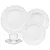 Aparelho de Jantar e Chá 30 Peças Soleil White Oxford em Porcelana - Imagem 1
