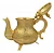 Chaleira em Metal Dourado 1,5 Litros com Design Sofisticado - Imagem 3