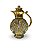 Jarra Árabe Decorativa Dourada 1,5L com Formato de Concha do Mar - Imagem 1