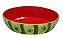 Base Red Bowl Melancia Tutti-Frutti em Cerâmica Artesanal Decorativa 1,8L - Imagem 1