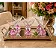 Conjunto de 6 Taças De Vidro Base Diamantada Rosa 290ml - Imagem 1