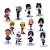 Bonecos Figura de Ação Colecionáveis Naruto Shippuden + chaveiro - Imagem 1