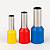Terminal Tubular Ilhós 6(100) 10(100) 16(50) Mm Kit 250 Pçs - Imagem 1