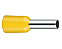 Kit Terminal Tubular Ilhós 6–10 mm Simples Isolado – 200 Unidades - Imagem 3