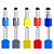 Terminais Tubular Ilhós simples e duplo 2,5 4,0 6,0 10 16 - Imagem 1
