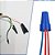 Conector Torção Vermelho 100 Peças - Imagem 3