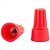Conector Torção Vermelho 100 Peças - Imagem 2