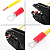Terminal Olhal Pré Isolado Amarelo 4 À 6mm M4 - 100 Peças - Imagem 2