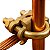 GTU GRAMPO ATERRAMENTO HASTE CONECTOR DUPLO 1/2 - 5/8 - Imagem 3