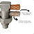 CONECTOR SPLIT BOLT PARAFUSO FENDIDO BIMETÁLICO 16MM ESTANHADO 1 PEÇA - Imagem 2