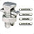 CONECTOR SPLIT BOLT PARAFUSO FENDIDO BIMETÁLICO 70MM ESTANHADO 1 PEÇA - Imagem 8