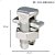 CONECTOR SPLIT BOLT PARAFUSO FENDIDO BIMETÁLICO 35MM 3 PEÇAS - Imagem 5
