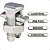 CONECTOR SPLIT BOLT PARAFUSO FENDIDO BIMETÁLICO 70MM 15PEÇAS - Imagem 8