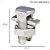 CONECTOR SPLIT BOLT PARAFUSO FENDIDO BIMETÁLICO 70MM 5 PEÇAS - Imagem 5