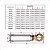 Terminal Olhal Compressão Conector Bimetalico 50mm Furo M13 Cobre - Imagem 4
