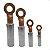 Terminal Olhal Compressão Conector Bimetalico 50mm Furo M13 Cobre - Imagem 8