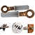 Terminal Olhal Compressão Conector Bimetalico 95mm Furo M13 Cobre - Imagem 1