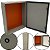 QUADRO DISTRIBUIÇÃO SOBREPOR 600X500X200 PAINEL COMANDO - Imagem 1