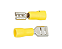 Terminal Fêmea Pré-Isolado 4–6 mm² Amarelo para Cabos – 50 Unidades - Imagem 2