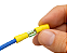 Terminal Fêmea Pré-Isolado 4–6 mm² Amarelo para Cabos – 50 Unidades - Imagem 5