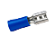 Terminal Fêmea Pré-Isolado 1,5–2,5 mm² Azul para Cabos – 50 Unidades - Imagem 1