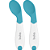 KIT COLHER DE TREINAMENTO TERMOSSENSIVEL 2 PECAS AZUL Buba - Imagem 4