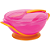 Kit Refeição Com Colher Rosa - Bowl Com Ventosa Buba 5803 Cor:Rosa - Imagem 1