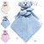 NANINHA PARA BEBE CARINHO HORA DO SONO BUBA  ANTIALÉRGICO Cor:Azul - Imagem 1