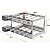 Churrasqueira Gira Grill Inox 2 Andares 9 Espetos Cabo inox - Imagem 2